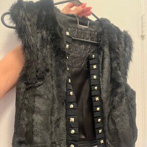 Express Faux Fur Vest